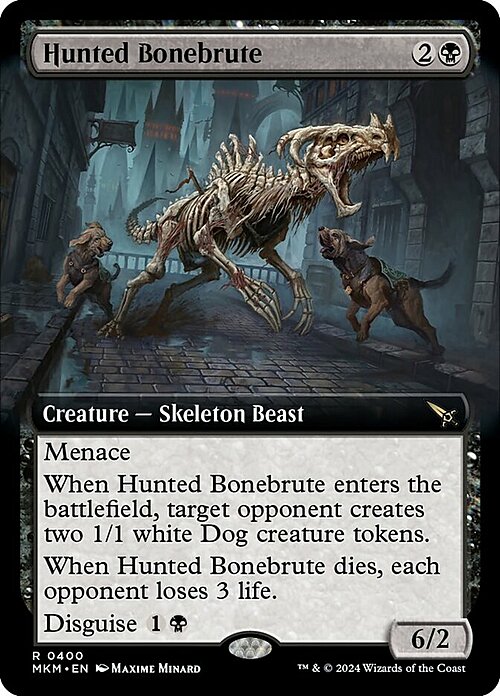 Hunted Bonebrute Card Front