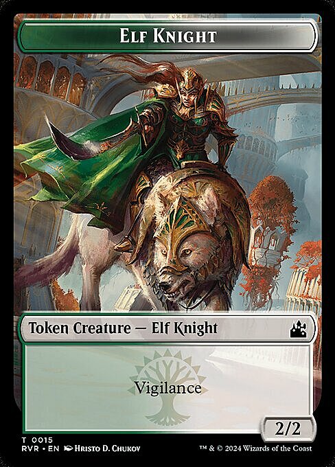 Elf Knight Card Front