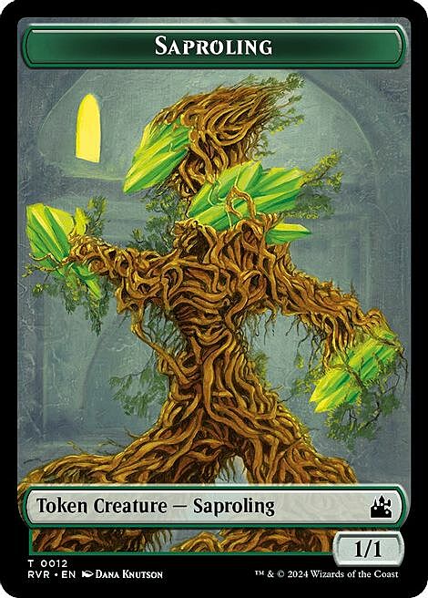 Angel / Saproling Card Front