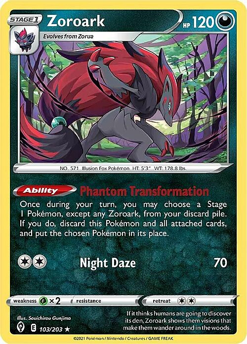 Zoroark Card Front