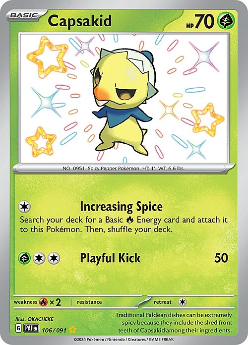 Capsakid Card Front