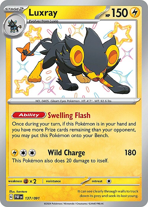 Luxray Card Front