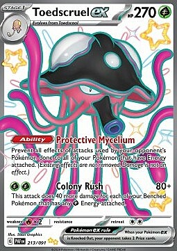 Toedscruel ex Card Front