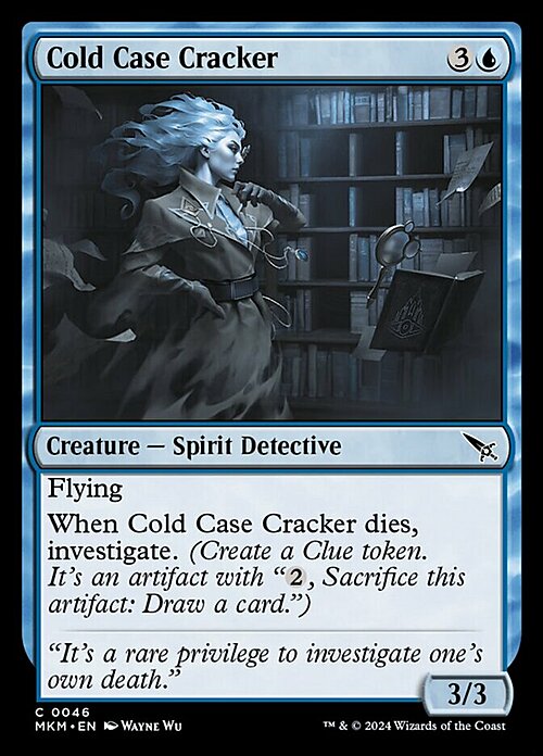 Cold Case Cracker Card Front