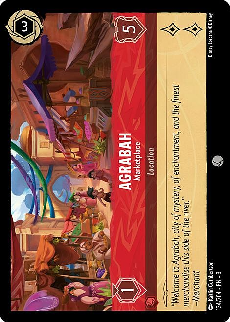 Agrabah - Marketplace Card Front