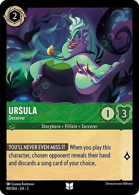 Ursula - Deceiver Card Front