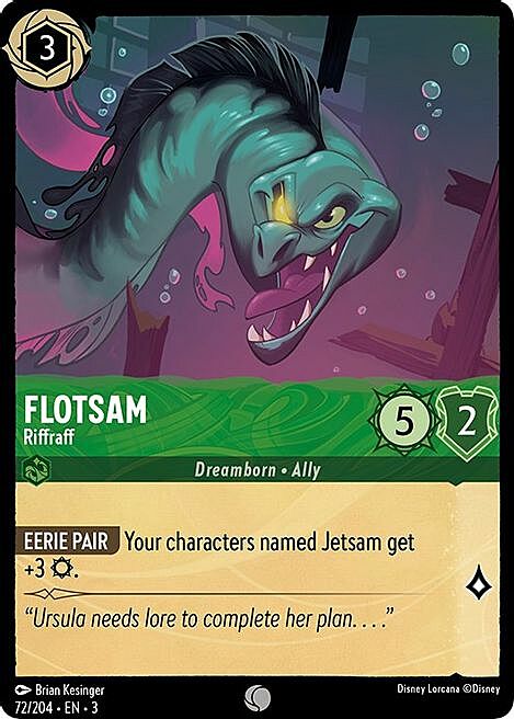 Flotsam - Riffraff Card Front