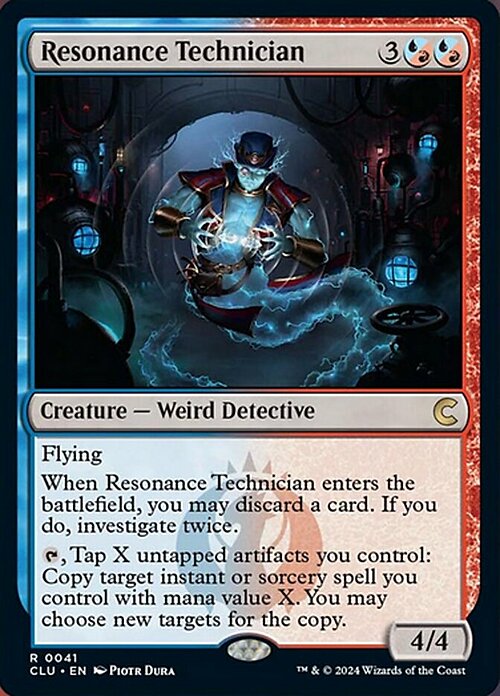 Resonance Technician Card Front