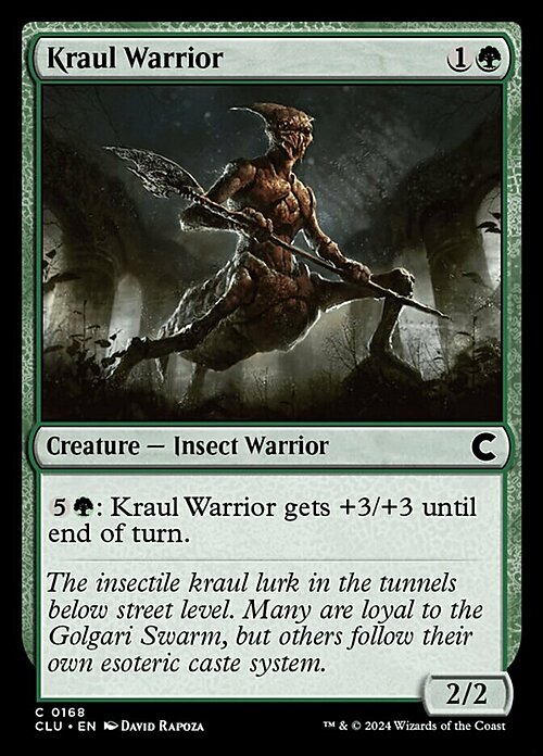 Kraul Warrior Card Front