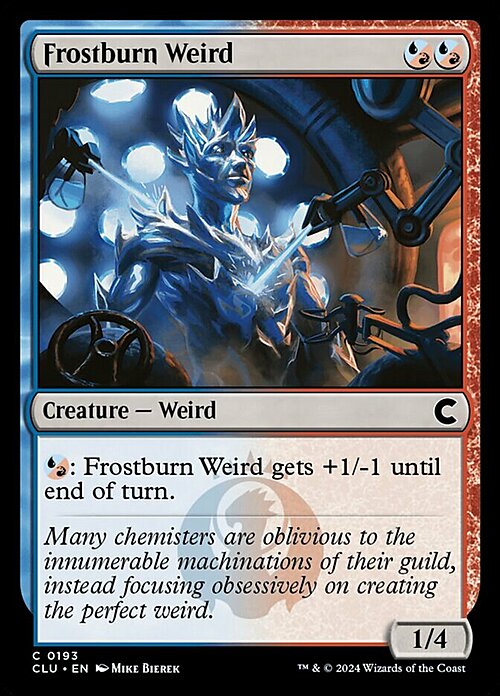 Frostburn Weird Card Front