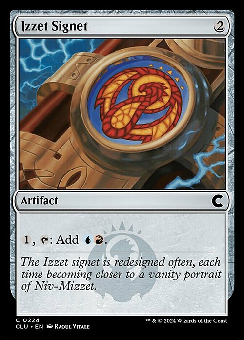 Izzet Signet Card Front