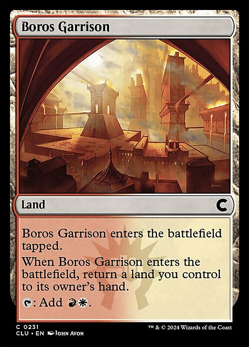 Boros Garrison Card Front