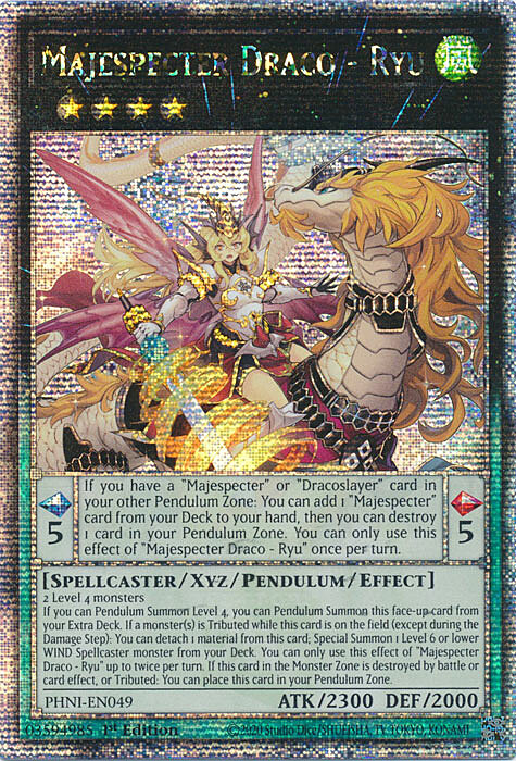 Majespecter Draco - Ryu Card Front