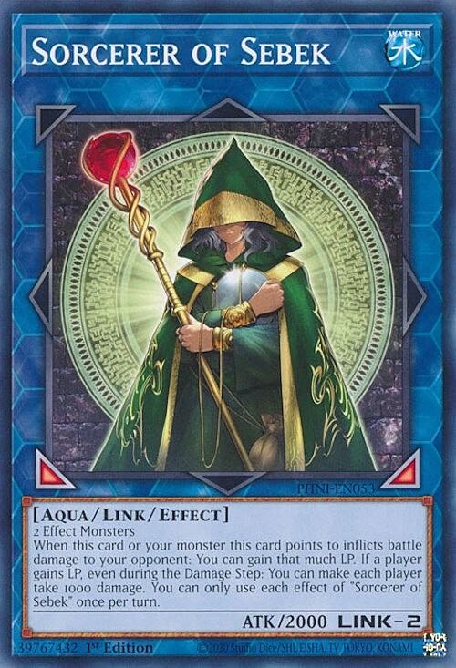 Sorcerer of Sebek Card Front