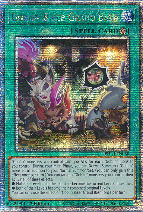 Goblin Biker Grand Bash Card Front