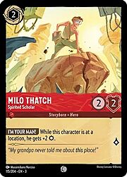 Milo Thatch - Spirited Scholar