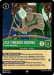 Lyle Tiberius Rourke - Cunning Mercenary