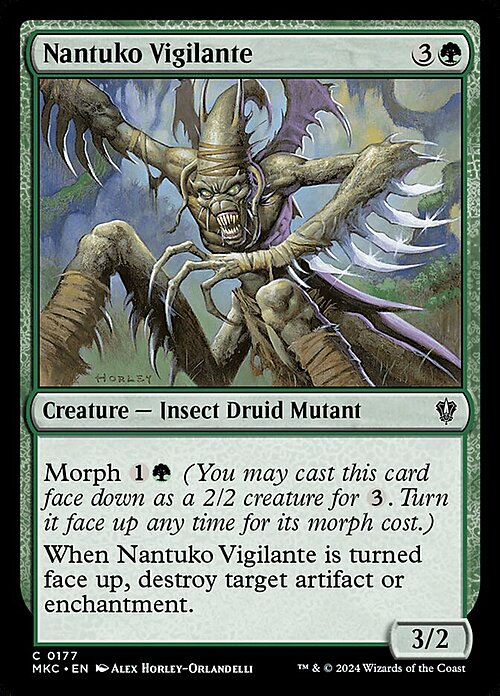 Nantuko Vigilante Card Front