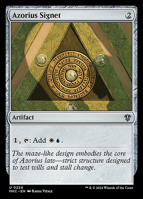 Sigillo Azorius Card Front