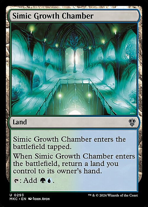 Simic Growth Chamber Card Front