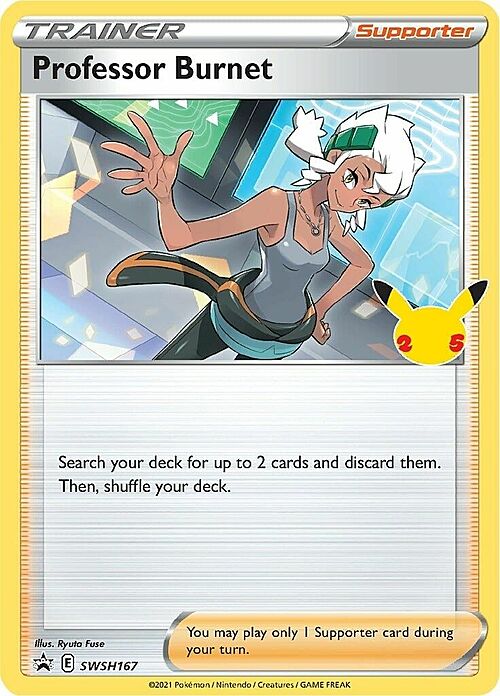 Professor Burnet Card Front