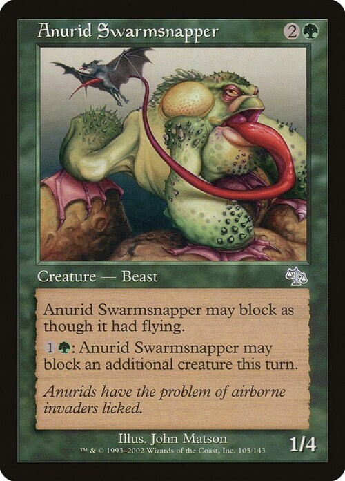 Anurid Swarmsnapper Card Front