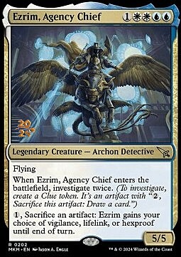 Ezrim, Agency Chief Card Front