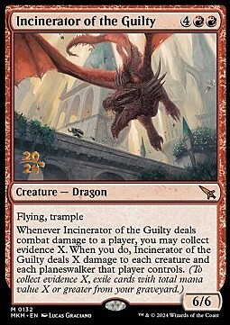 Incinerator of the Guilty Card Front