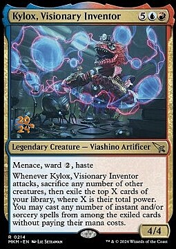 Kylox, Visionary Inventor Card Front