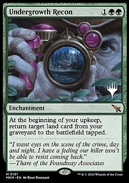 Undergrowth Recon Card Front