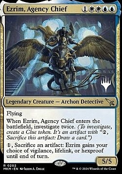 Ezrim, Agency Chief Card Front