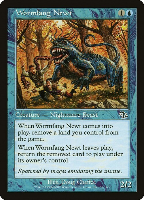 Wormfang Newt Card Front