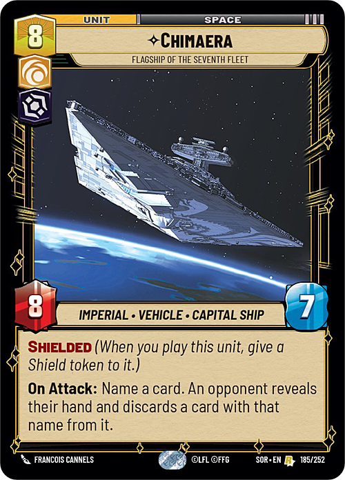 Chimaera - Flagship of the Seventh Fleet Card Front