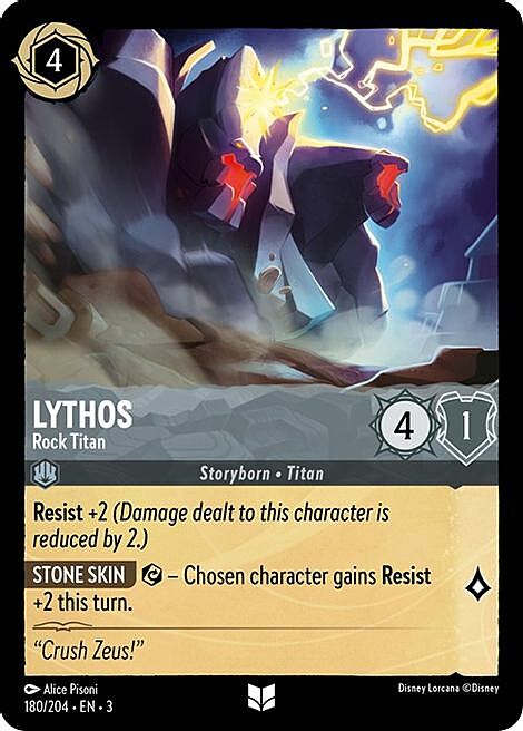 Lythos - Rock Titan Card Front