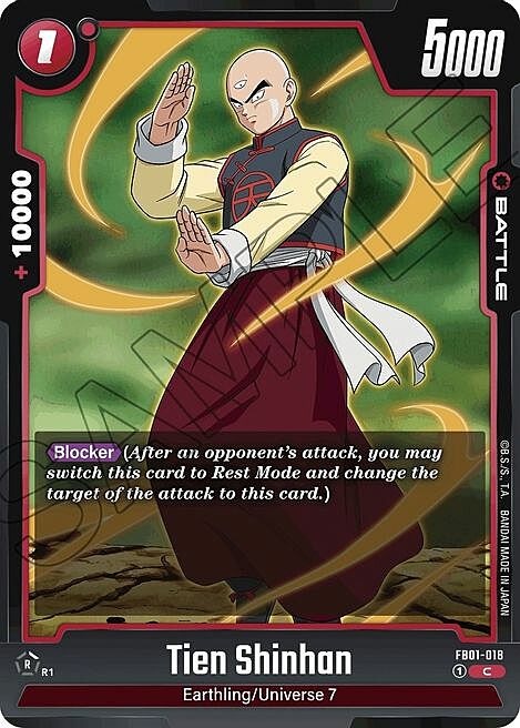 Tien Shinhan Card Front