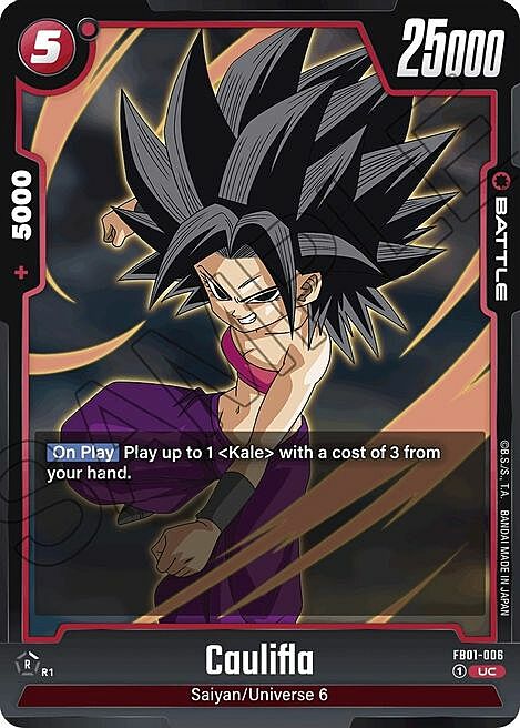 Caulifla Card Front