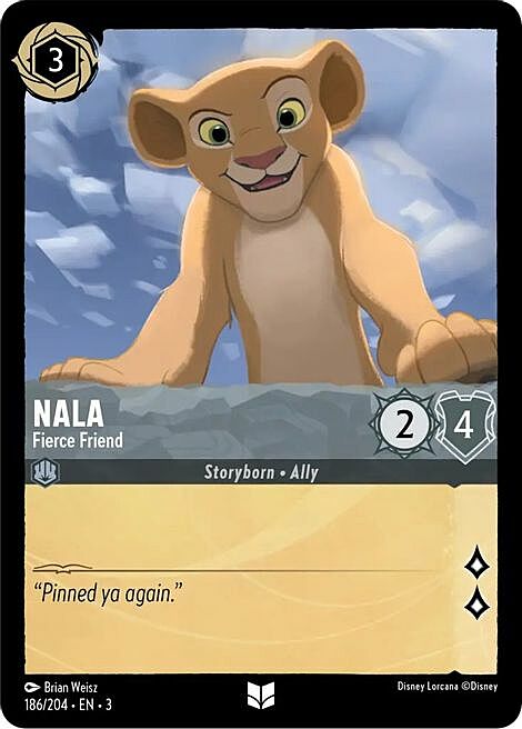 Nala - Fierce Friend Card Front