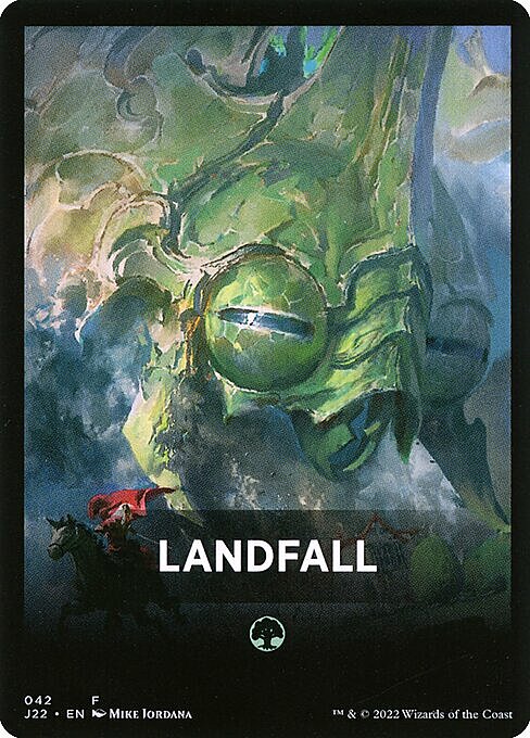 Jumpstart Pack Summary Card: Landfall Card Front