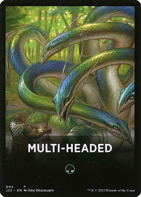 Jumpstart Pack Summary Card: Multi-Headed Card Front