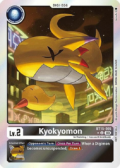 Kyokyomon Card Front