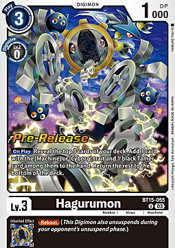 Hagurumon Card Front