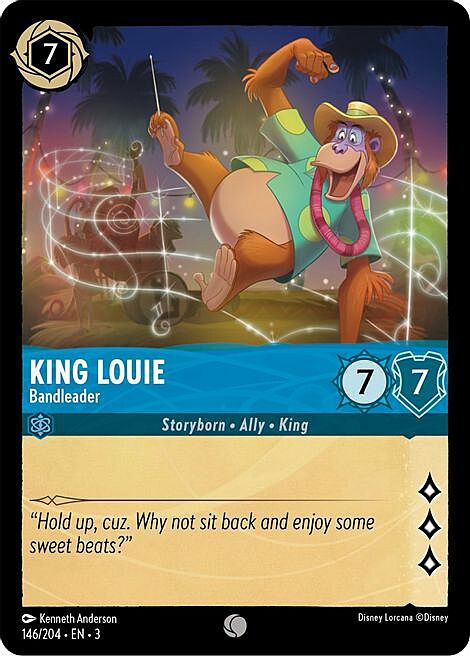 King Louie - Bandleader Card Front