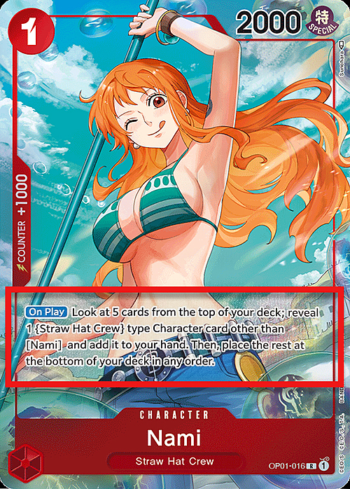 Nami Card Front