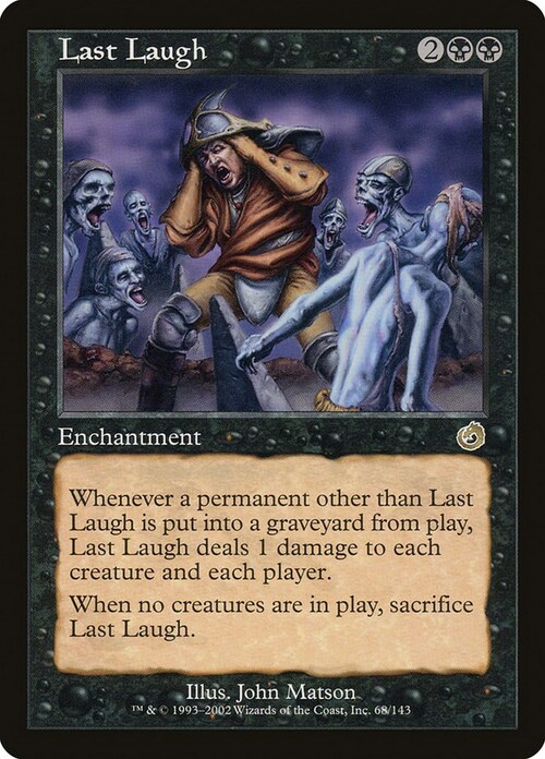 Last Laugh Card Front