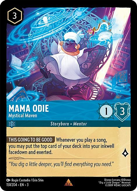 Mama Odie - Mystical Maven Card Front