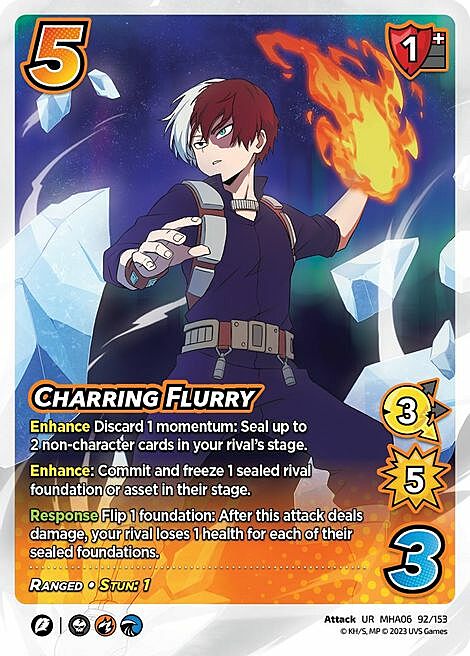 Charring Flurry Card Front