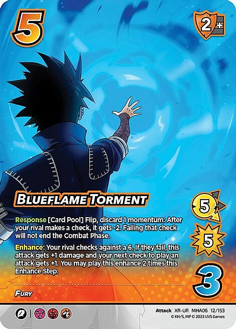 Blueflame Torment Card Front