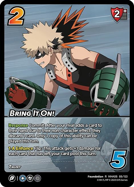 Bring It On! Card Front