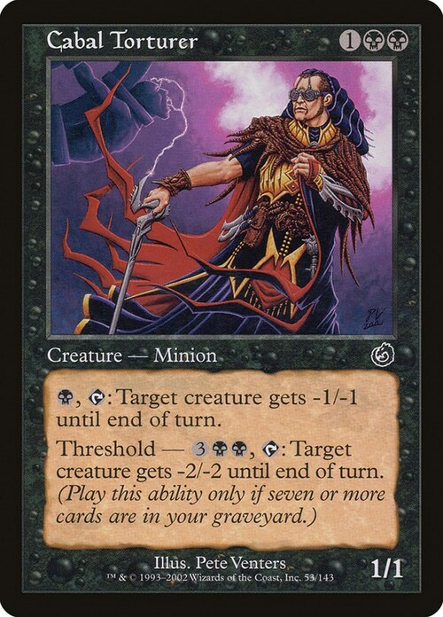 Cabal Torturer Card Front