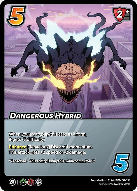 Dangerous Hybrid Card Front